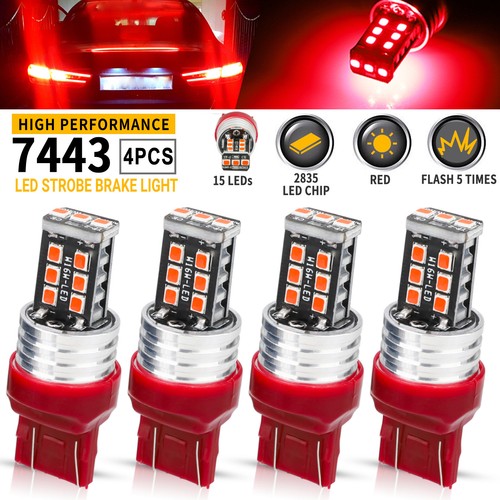 4pcs 7443 7440 led - 7443, strobe